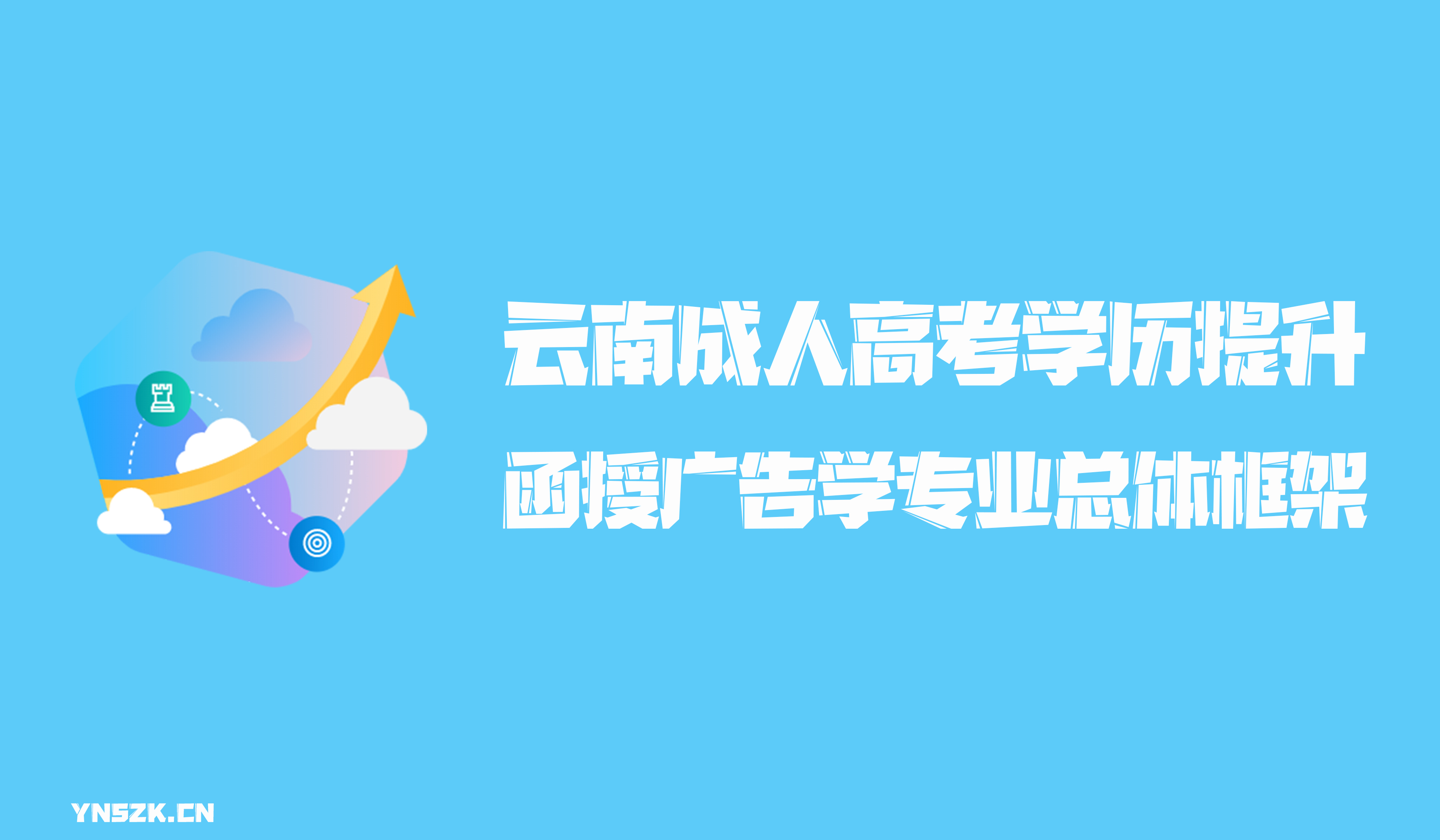 云南成人高考学历提升函授形式广告学专业总体框架