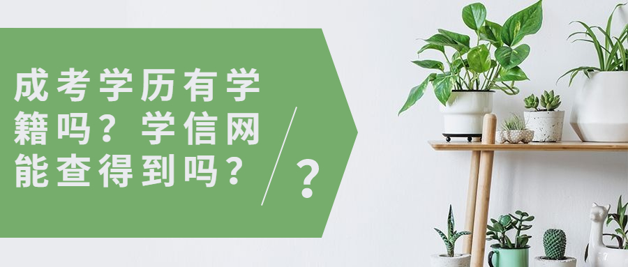 云南函授：成考学历有学籍吗？学信网能查得到吗？