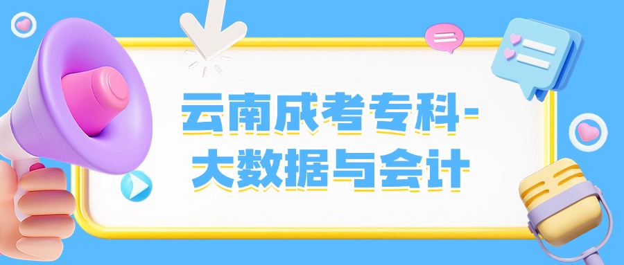 云南成考专科-大数据与会计